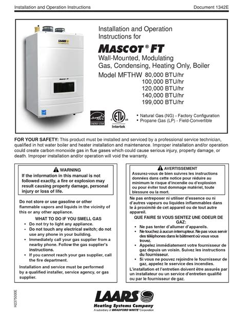 Expert Advice for Maximizing the Performance of Your Laars Mascot FT Combi Boiler